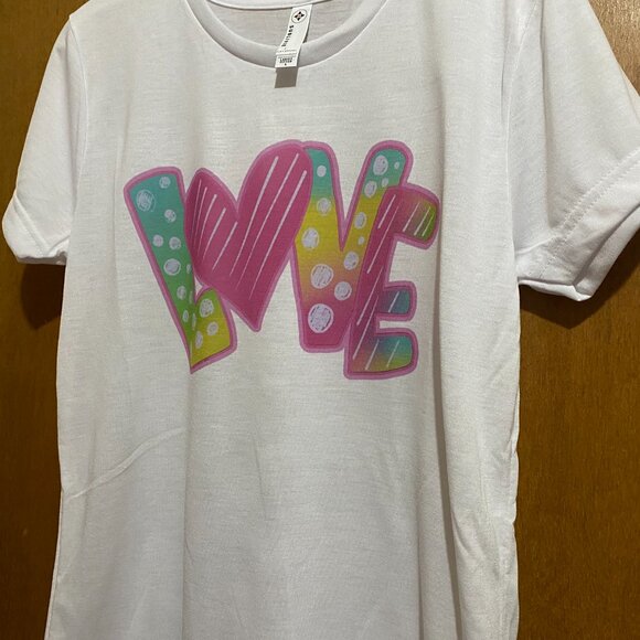 Women's Valentine's Day Love Tee - Picture 2 of 5